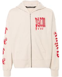 Palm Angels - ロゴ ジップパーカー - Lyst