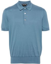 Tom Ford - Short-sleeve Cotton Polo Shirt - Lyst