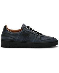 Billionaire - Logo-patch Leather Sneakers - Lyst