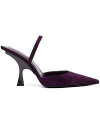 The Attico - Ester 95Mm Slingback Mules - Lyst