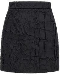 Roberto Cavalli - Mini-Rok Met Textuur - Lyst