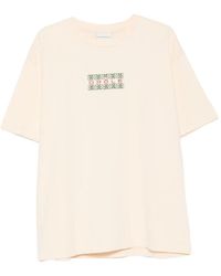 Drole de Monsieur - Embroidered-Logo T-Shirt - Lyst