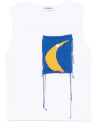 Charles Jeffrey - Patch-Pocket Tank Top - Lyst