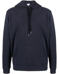 Sunspel - Hoodie Met Trekkoord - Lyst