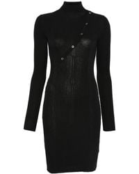 Patrizia Pepe - Ribbed-Knit Dress - Lyst