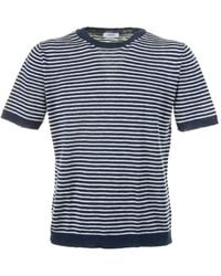 Seventy - Striped T-Shirt - Lyst
