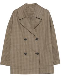 TOTEME - Chaqueta a cuadros - Lyst