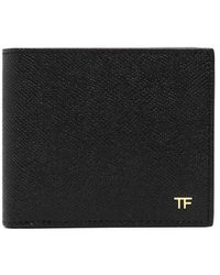 Tom Ford - Logo-Plaque Leather Wallet - Lyst