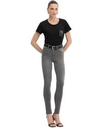 Liu Jo - Mid-Rise Skinny Trousers - Lyst