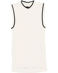 BOSS - Canotta Con Dettaglio A Righe - Lyst