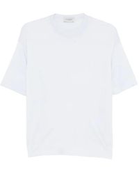 John Smedley - Danby Fine-Knit T-Shirt - Lyst