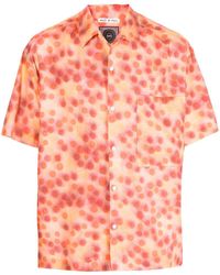 Destin - Polka-dot Pattern Print Shirt - Lyst
