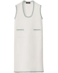 Fabiana Filippi - Tweed Midi Dress - Lyst