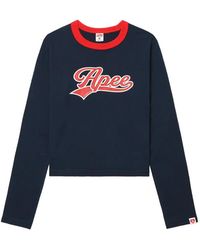 AAPE BY A BATHING AP - Logo-Print Long-Sleeve T-Shirt - Lyst