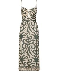 Johanna Ortiz - Water Adventure Midi Dress - Lyst