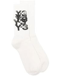Y-3 - Graphic-Print Socks - Lyst