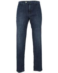 Incotex - Faded Straight-Leg Jeans - Lyst