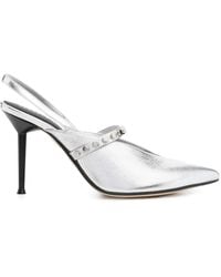 McQueen - Revel Slingback-Pumps mit Nieten 90mm - Lyst