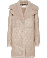 Philipp Plein - Monogram-Pattern Coat - Lyst