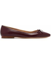 Veronica Beard - Cailey Bow-Detail Ballet Flats - Lyst
