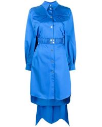 AZ FACTORY - Belted Utility Trapeze Dress - Lyst