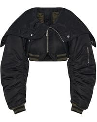 Jean Paul Gaultier - Zip-Fastening Cropped Jacket - Lyst