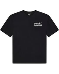 Deus Ex Machina - T-Shirt Axis En Coton À Logo Imprimé - Lyst
