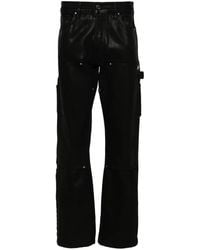 Amiri - Mid-Rise Straight-Leg Trousers - Lyst