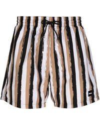 BOSS - Fyn Striped Swim Shorts - Lyst