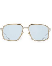 Cutler and Gross - 1971 Geometric-Frame Sunglasses - Lyst