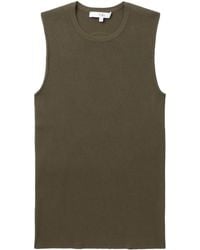 Tibi - Cutout-Detail Ribbed Top - Lyst