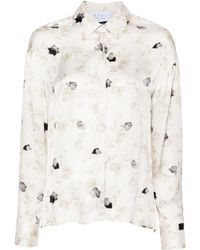 Kaos - Floral-Print Shirt - Lyst