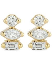 Dana Rebecca - Alexa Jordyn ダイヤモンド ピアス 14kイエローゴールド - Lyst