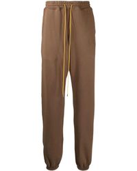 Rhude - Drawstring-Waist Cotton Track Pants - Lyst