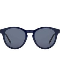 Pierre Cardin - Occhiali Tondi A Clip - Lyst