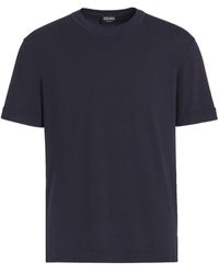 Zegna - Wollen T-shirt - Lyst