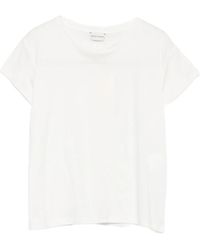 Magda Butrym - Katoenen T-Shirt Met Korte Mouwen - Lyst