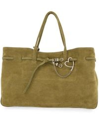 Marge Sherwood - Grandma Used Xl Suede Tote Bag - Lyst