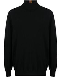 Paul Smith - Stripe-Detailing Roll-Neck Jumper - Lyst