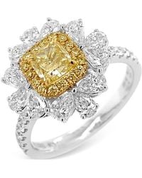 HYT Jewelry - 18Kt Diamond Ring - Lyst