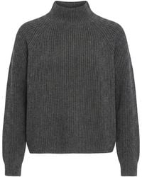 Max Mara - Pull Côtelé Nettare À Col Cheminée - Lyst