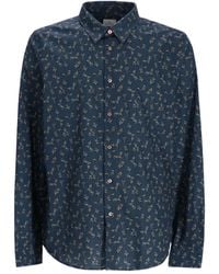 Paul Smith - Camicia Con Stampa All-Over - Lyst