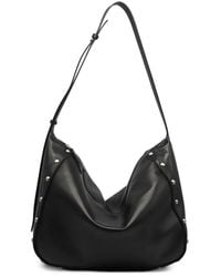 HTC - Studded Leather Shoulder Bag - Lyst