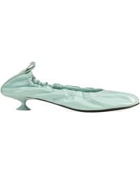 Sergio Rossi - Orb Cracked-Effect Pumps - Lyst