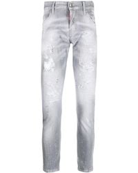 DSquared² - Jeans Skinny Con Effetto Vissuto - Lyst