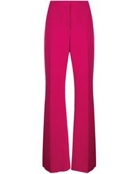 Givenchy - Wool-Blend Flared Trousers - Lyst