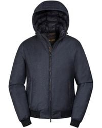 Moorer - Oniro-Ffl Hooded Zip-Up Down Jacket - Lyst