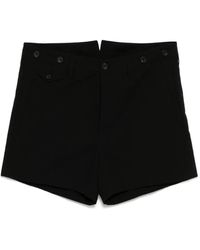 Yohji Yamamoto - Drop-Crotch Shorts - Lyst