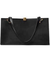 Versace - Severine Tote Bag Aus Leder - Lyst