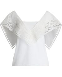 Ralph Lauren - Lace-Detail Top - Lyst